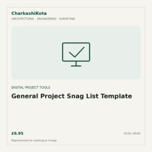 General Project Snag List Template – CharkashiKota
