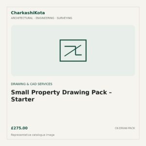 Small Property Drawing Pack – Starter – CharkashiKota